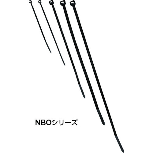 3M　ナイロン結束バンド　屋外用　NBO100MM 100本入り　　　　(370-0542)
