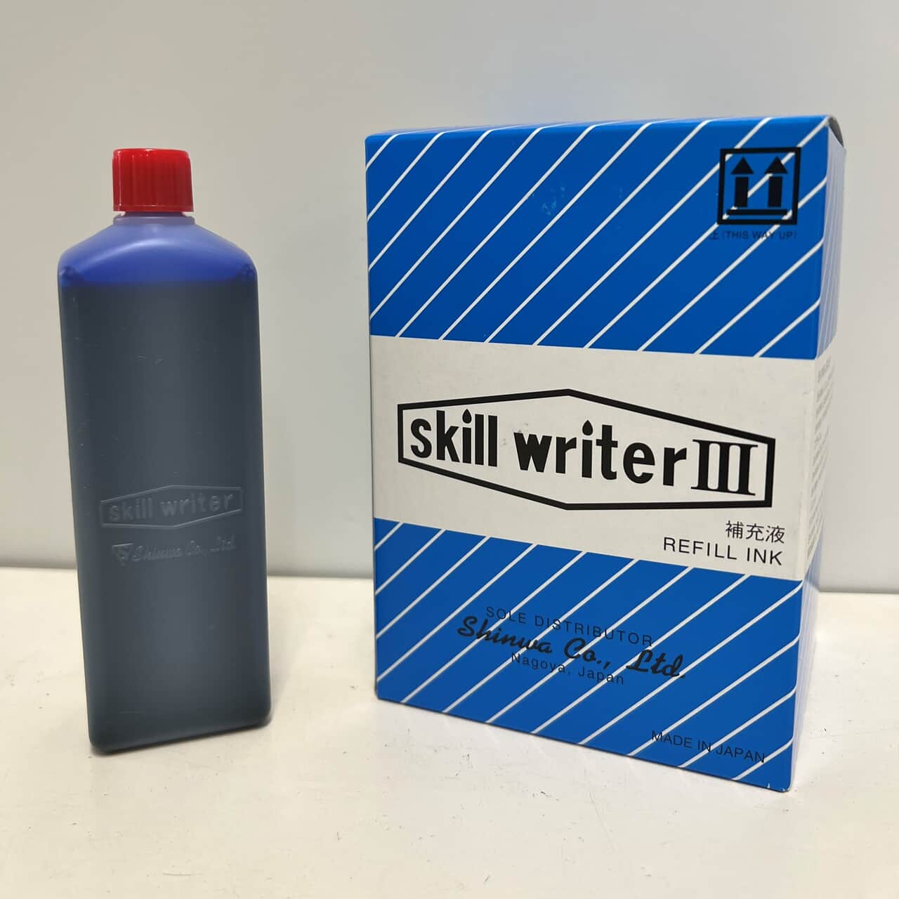 スキルライターⅢ 補充液 青 1本（トルエンレスタイプ） - 機械工具・管材通販の茂木機工